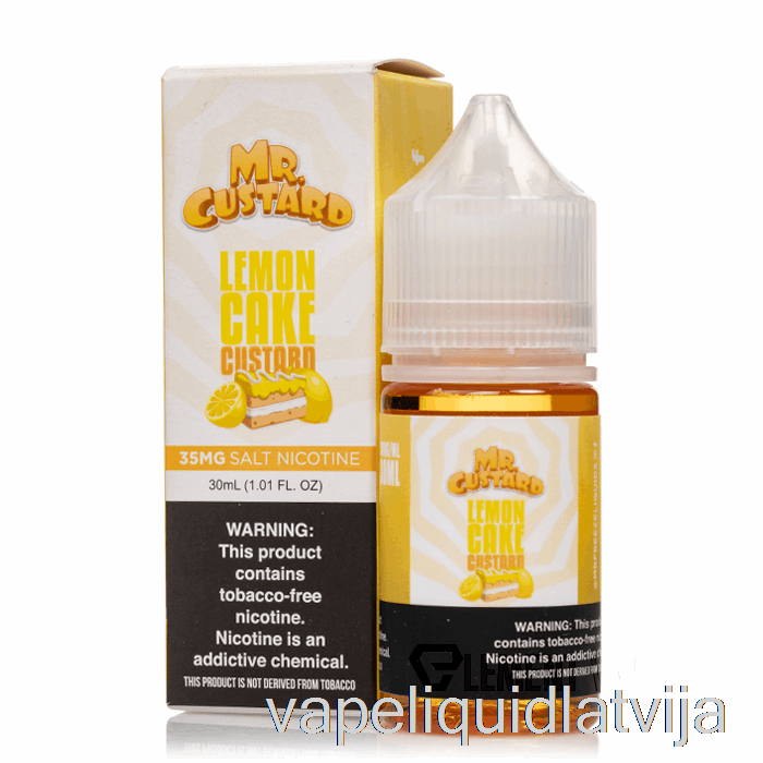 Citronkūku Olu Krēms - Mr Olu Krēma Sāļi - 30ml 35mg Vape šķidrums